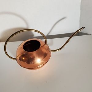 Vintage Art Deco Copper Watering Can
